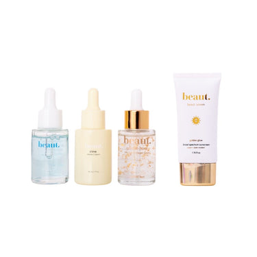 triple threat serum set + golden glow